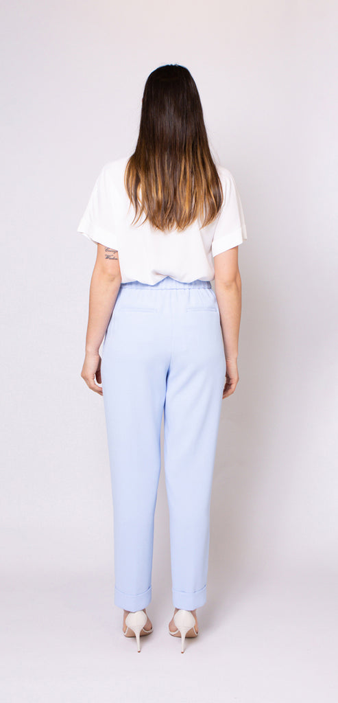 PESERICO EASY LIGHT BLUE TROUSER