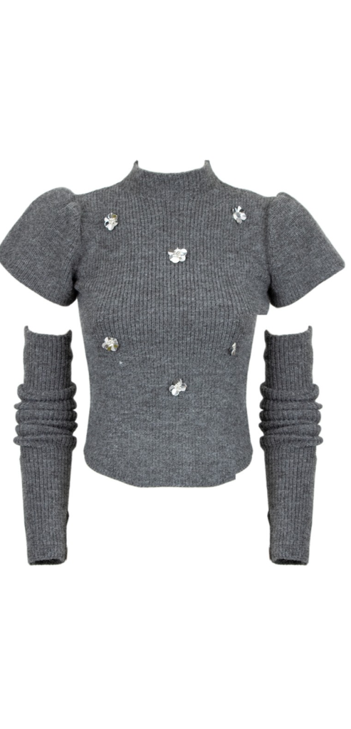 ODÌ ODÌ GREY BAROLO SWEATER