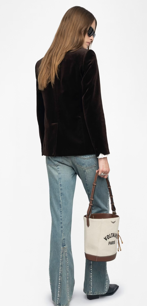 ZADIG & VOLTAIRE GIACCA VAVY IN VELLUTO