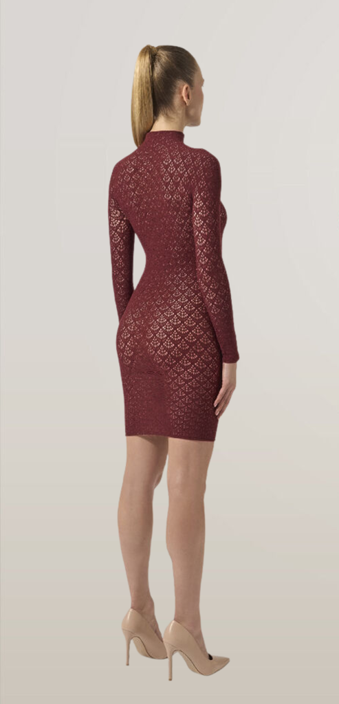 WOLFORD MERMAID NET DRESS