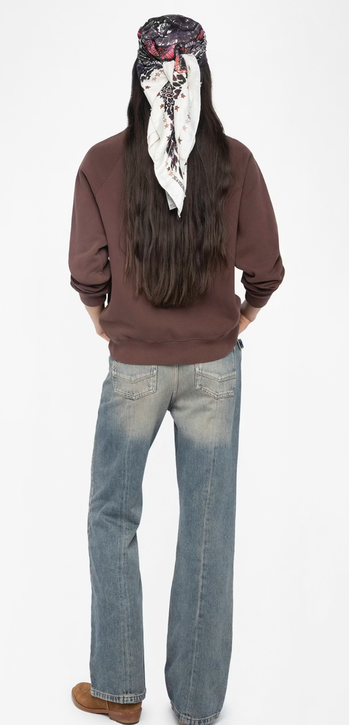 ZADIG & VOLTAIRE FELPA BURGUNDY