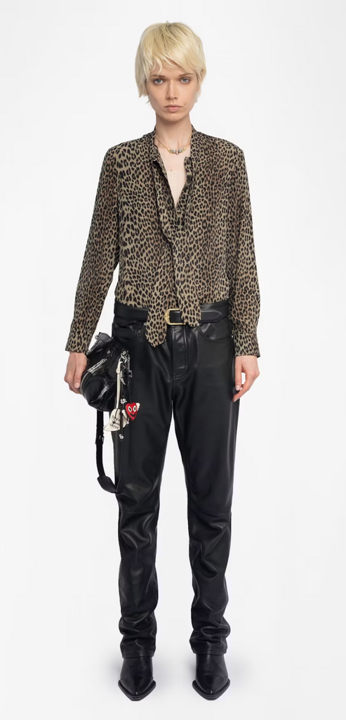 ZADIG & VOLTAIRE LEO TULBA SATIN SHIRT
