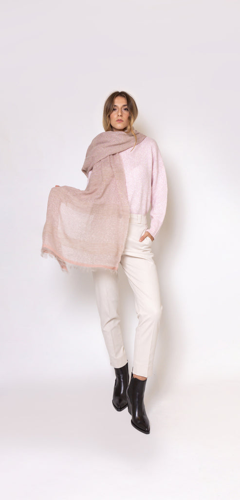 PESERICO EASY PINK SCARF