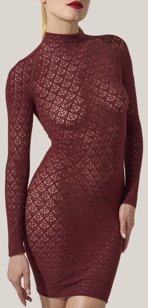 WOLFORD MERMAID NET DRESS