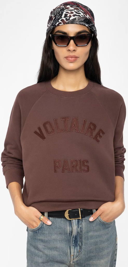 ZADIG & VOLTAIRE FELPA BURGUNDY