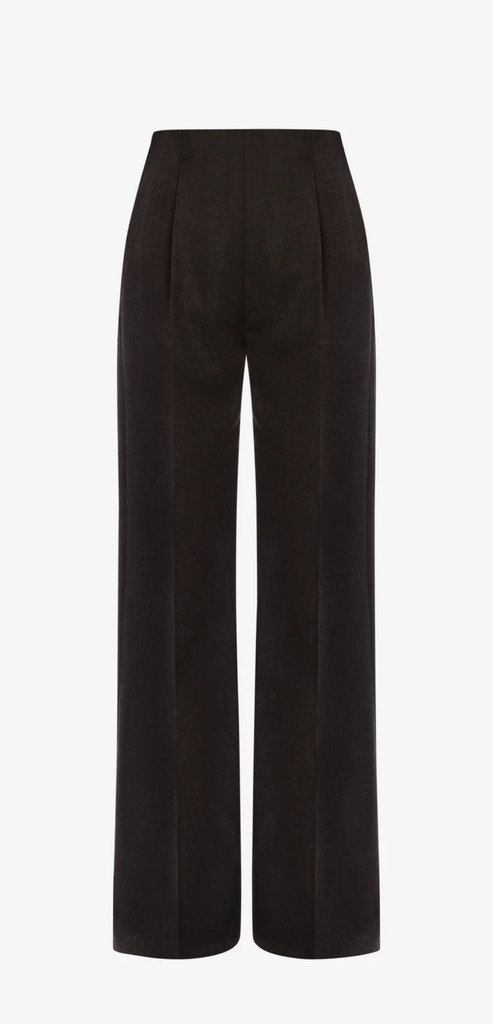 ALBERTA FERRETTI PANTALONE GRIGIO IN LANA