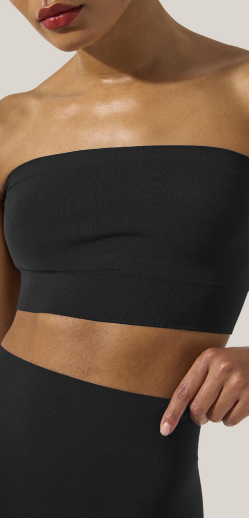 WOLFORD BLACK SEAMLESS TOP