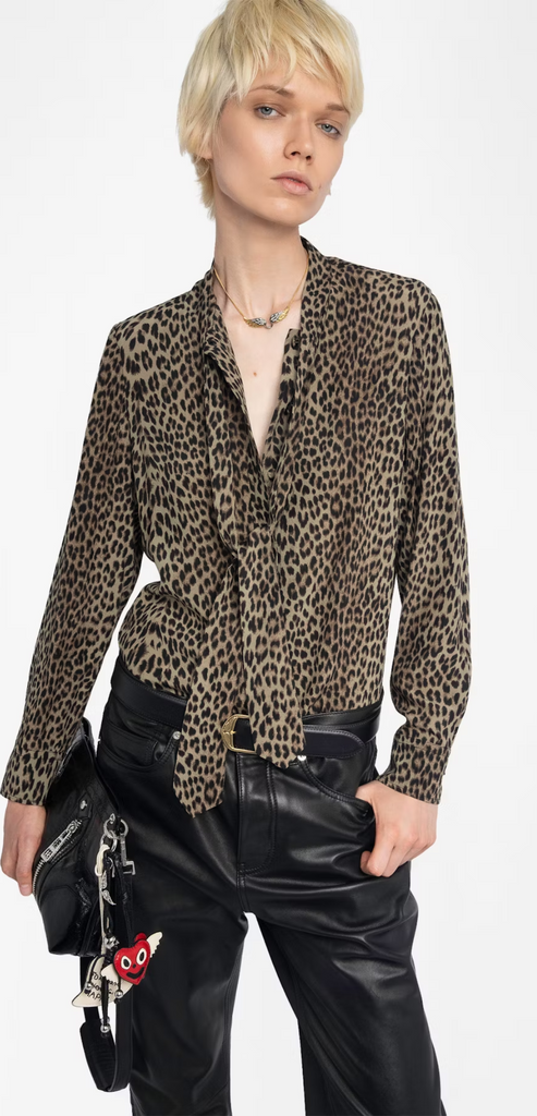 ZADIG & VOLTAIRE LEO TULBA SATIN SHIRT
