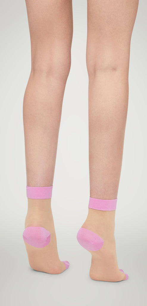 WOLFORD PINK SHADE SOCKS