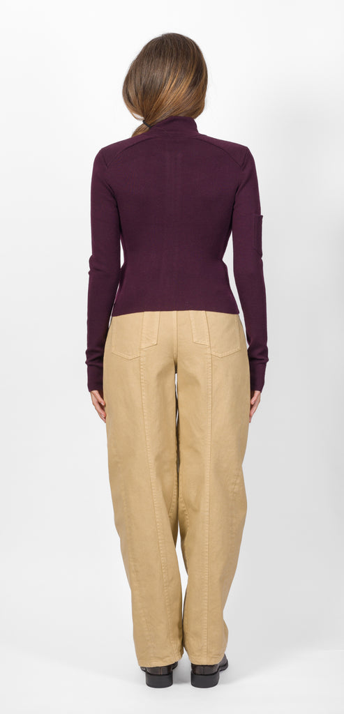 VICTORIA BECKHAM TOP CON ZIP