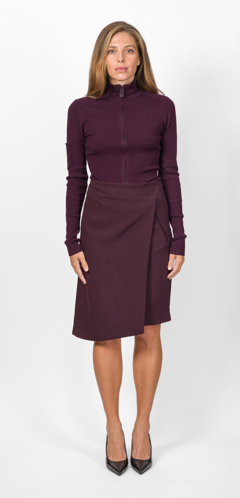 VICTORIA BECKHAM GONNA TAILORED WRAP