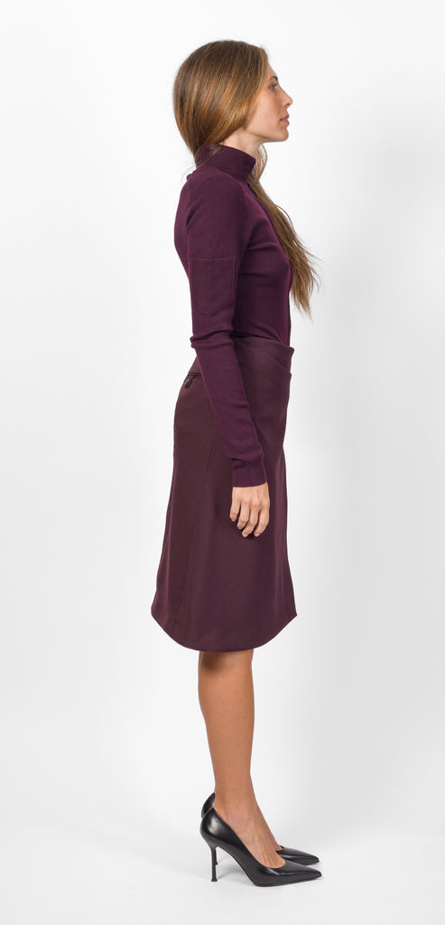 VICTORIA BECKHAM GONNA TAILORED WRAP