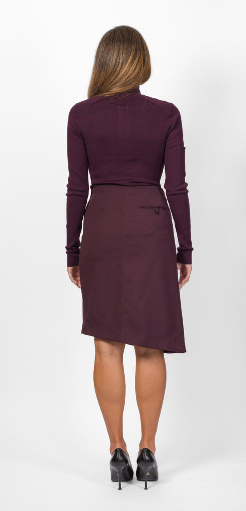 VICTORIA BECKHAM GONNA TAILORED WRAP