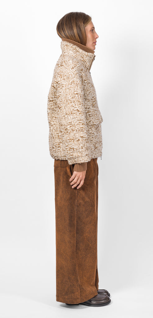 BALLANTYNE BI-COLOUR BOMBER