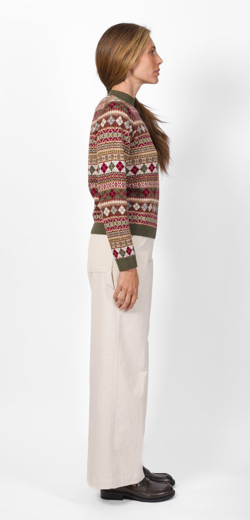 BALLANTYNE FAIR ISLE SWEATER