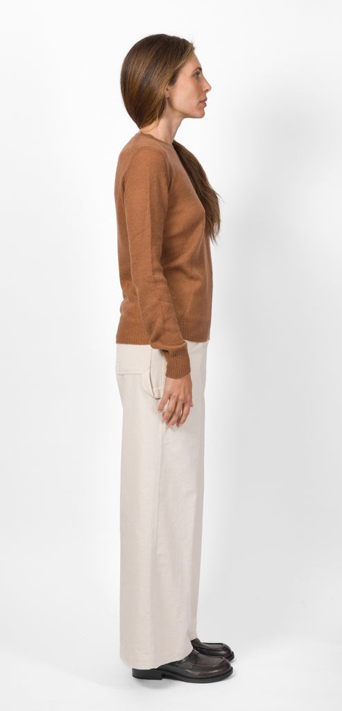 BALLANTYNE CAMEL MOHAIR SWEATER