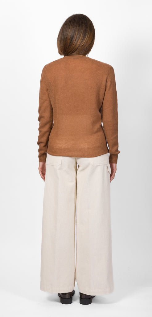 BALLANTYNE CAMEL MOHAIR SWEATER