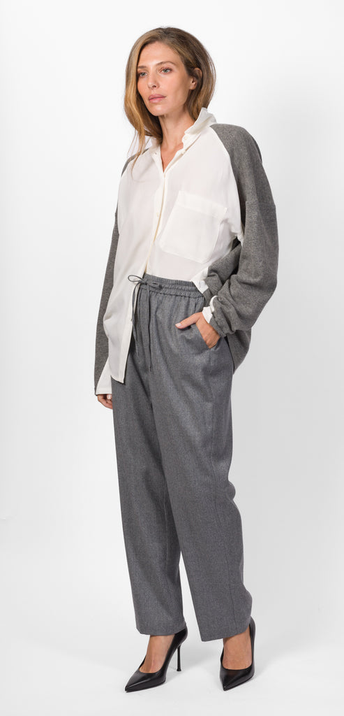 BALLANTYNE GREY TROUSER