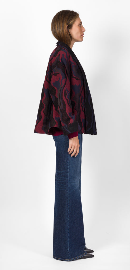 OBLÒ UNIQUE CAPPA A FANTASIA ROSSA