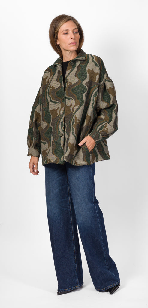 OBLÒ UNIQUE CAPPA A FANTASIA VERDE