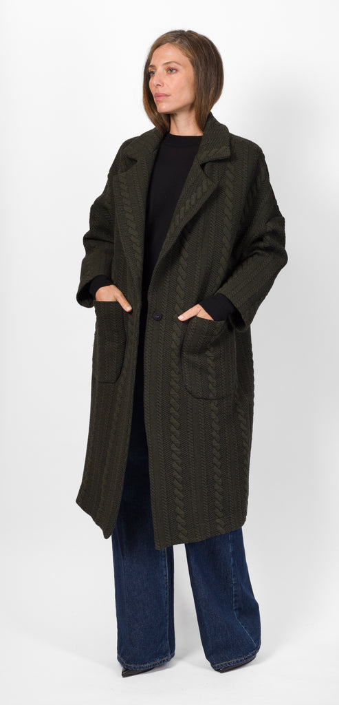 OBLÒ UNIQUE CAPPOTTO VERDE