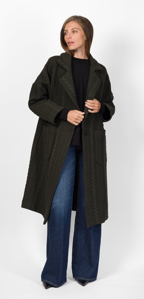 OBLÒ UNIQUE CAPPOTTO VERDE