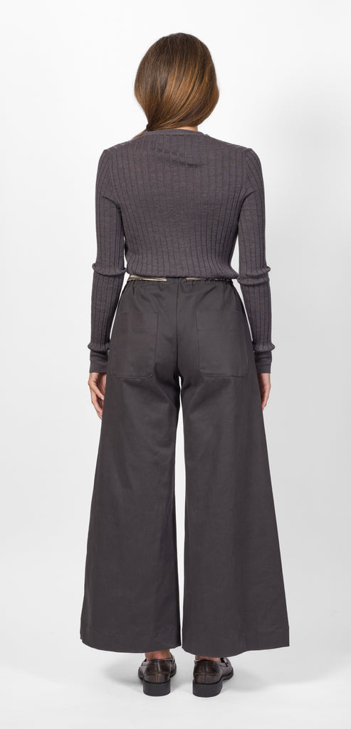 OBLÒ UNIQUE PANTALONE GRIGIO