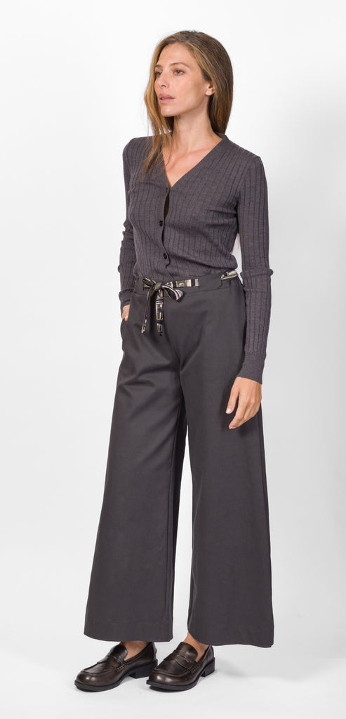 OBLÒ UNIQUE PANTALONE GRIGIO