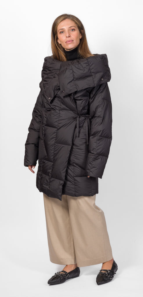 ADD PLAID NERO IMBOTTITO MULTIFUNZIONALE
