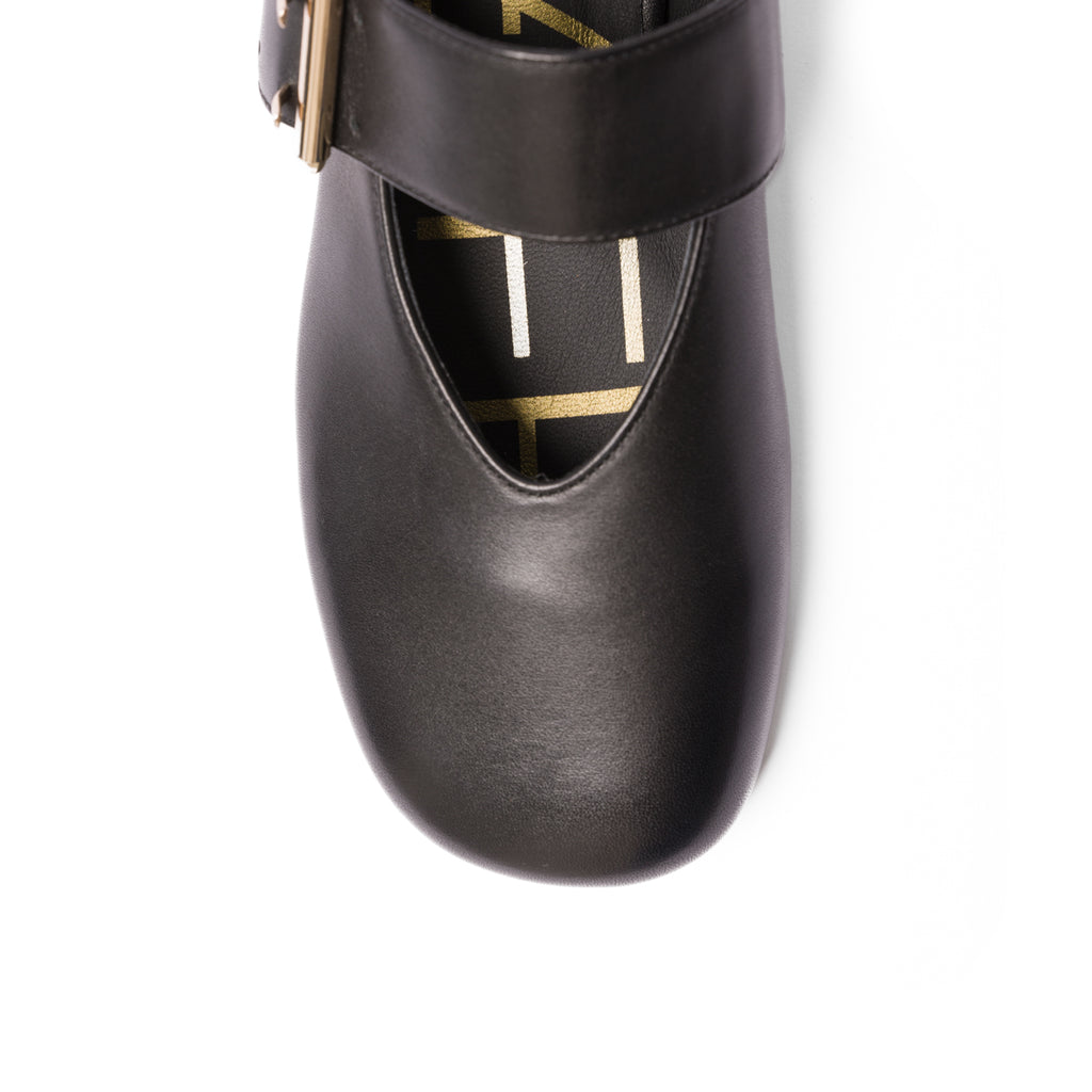 LOAFER BLACK FLAT