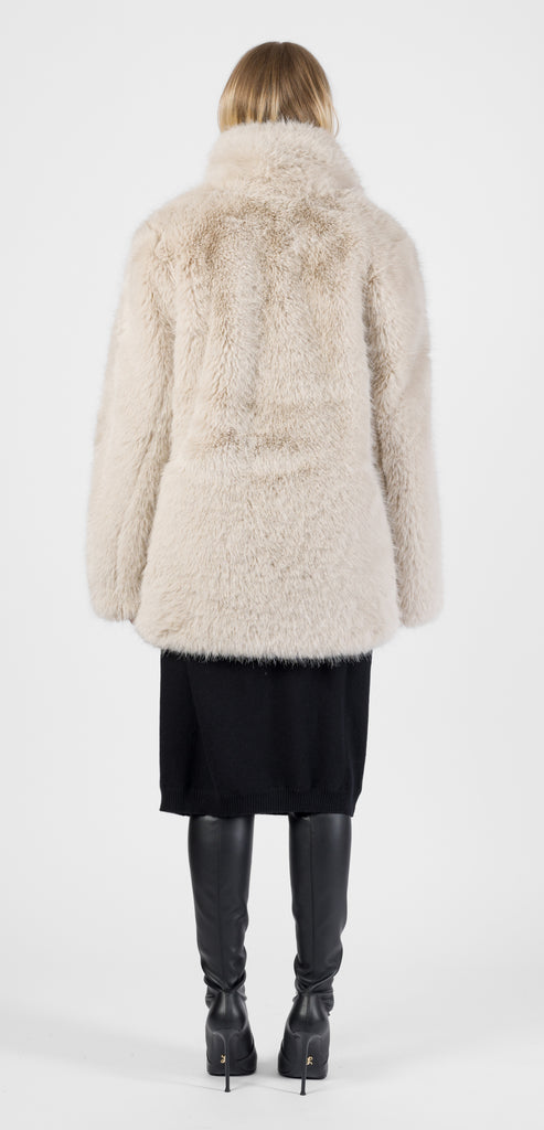 ZADIG & VOLTAIRE PELLICCIA ECRU