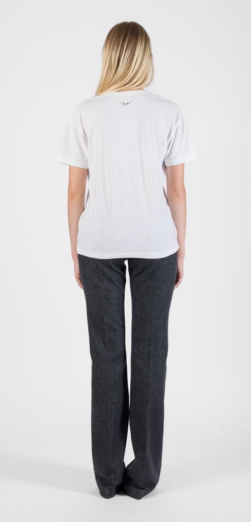 ZADIG & VOLTAIRE T-SHIRT BIANCA MARTA