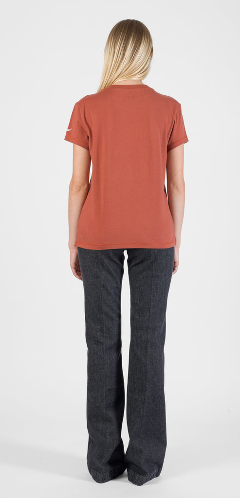 ZADIG & VOLTAIRE T-SHIRT COWBOY