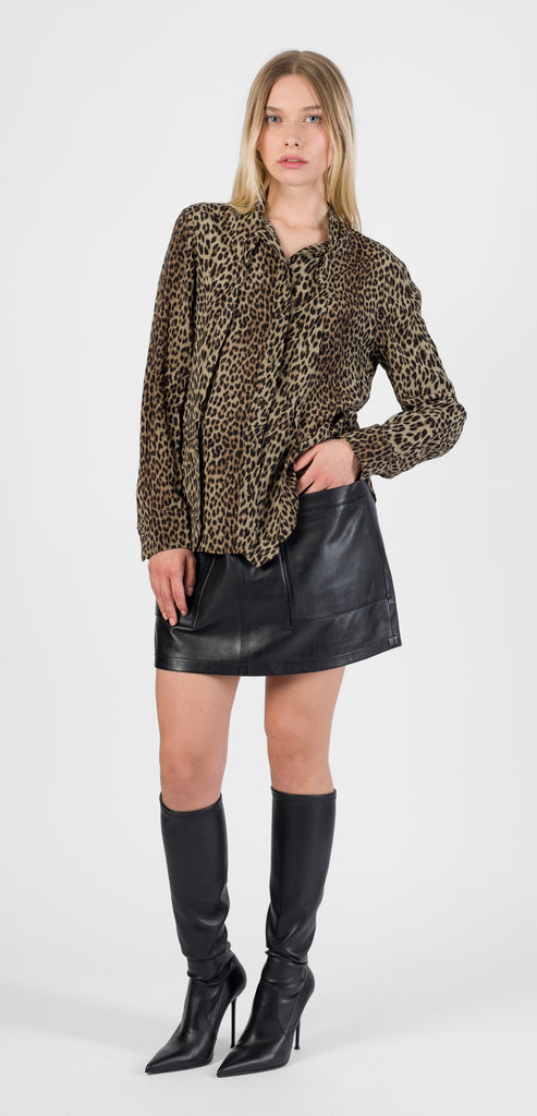 ZADIG & VOLTAIRE CAMICIA LEO TULBA SATIN