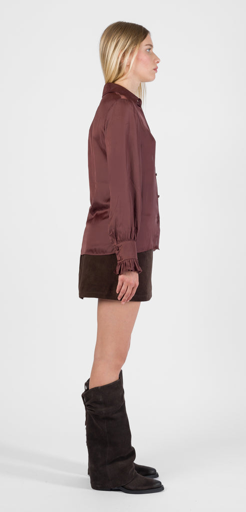 ZADIG & VOLTAIRE CAMICIA THELY SATIN