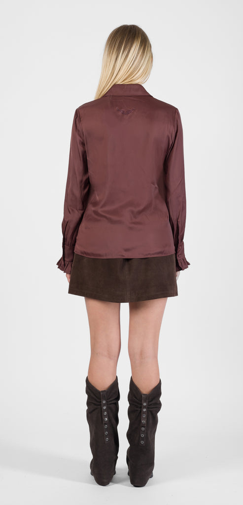 ZADIG & VOLTAIRE CAMICIA THELY SATIN