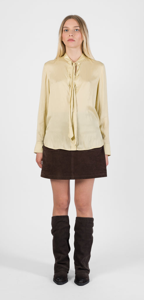 ZADIG & VOLTAIRE CAMICIA BLOND TULBA SATIN