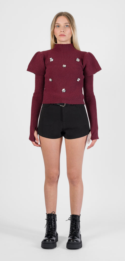 ODÌ ODÌ BURGUNDY BAROLO SWEATER