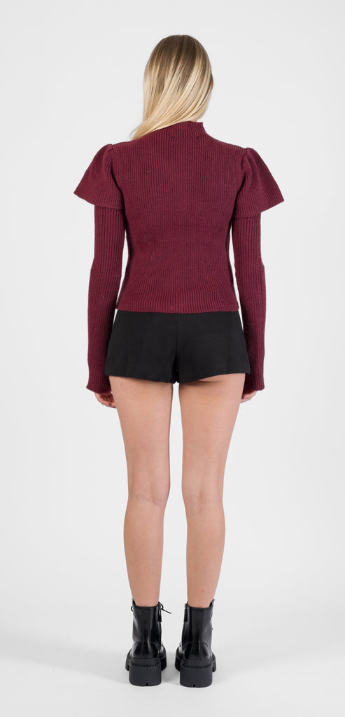 ODÌ ODÌ BURGUNDY BAROLO SWEATER