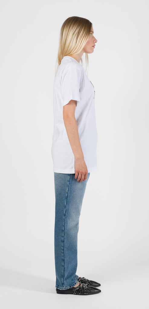 MOSCHINO COUTURE T-SHIRT TOO HAUTE TO HANDLE