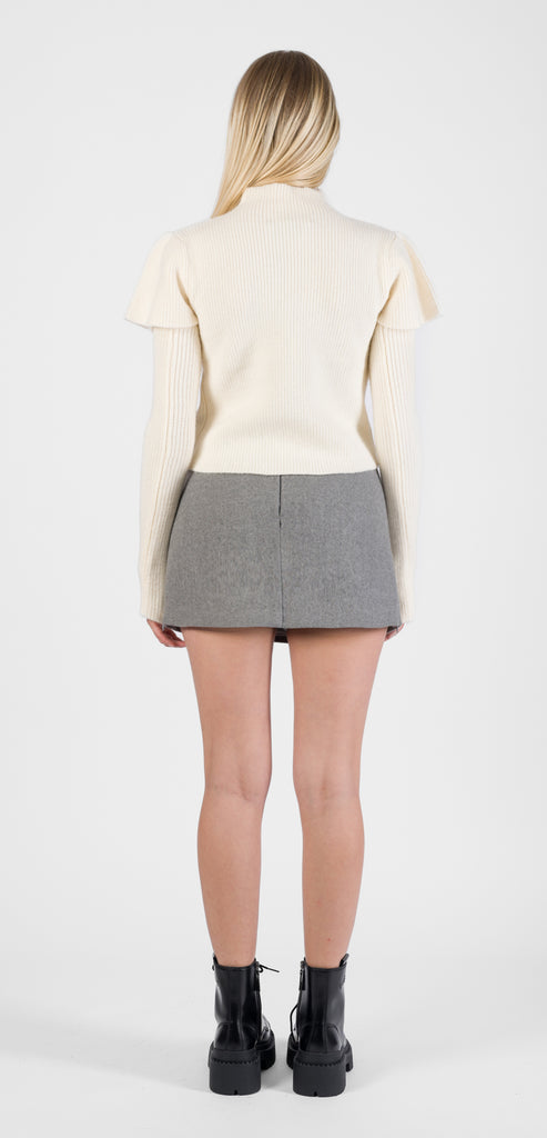 ODÌ ODÌ WHITE BAROLO SWEATER