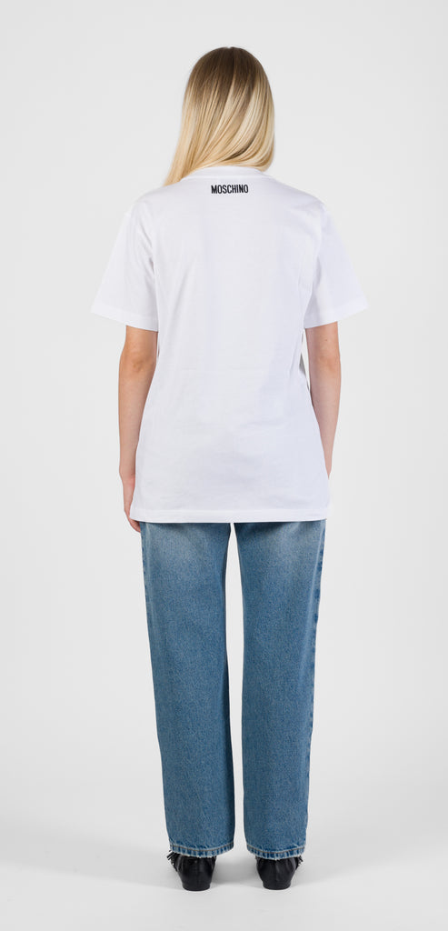 MOSCHINO COUTURE T-SHIRT TOO HAUTE TO HANDLE