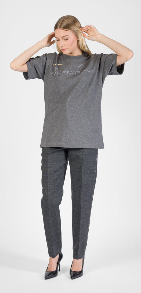 MOSCHINO COUTURE T-SHIRT FIRMATA