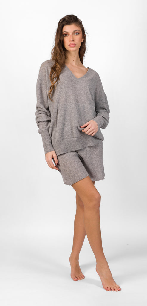 PHIILI GREY CAICOS SWEATER