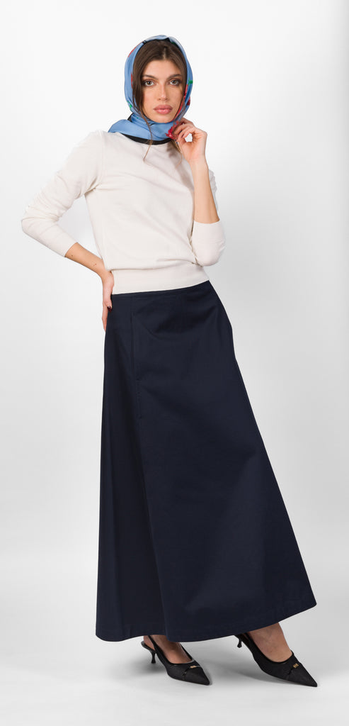 ADD BLUE SKIRT