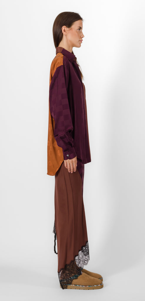 MOSCHINO MIDI JACQUARD SHIRT