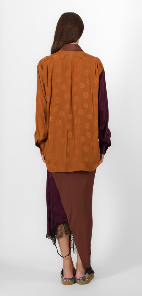 MOSCHINO MIDI JACQUARD SHIRT