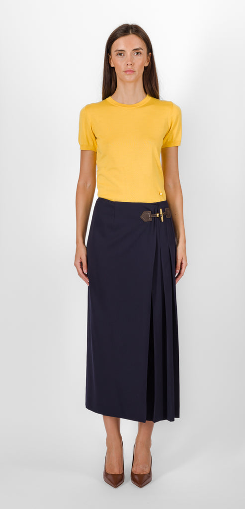 MOSCHINO WALLET MIDI SKIRT