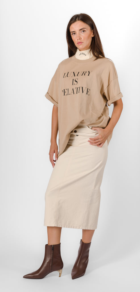 MOSCHINO IVORY SKIRT