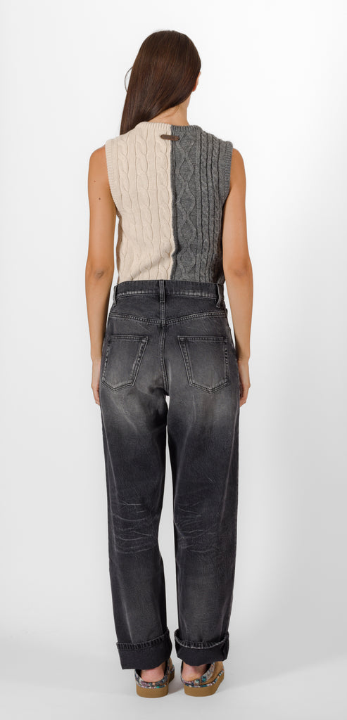 MOSCHINO DENIM NERI